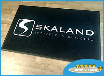 WYCIERACZKA DO BUTÓW Z LOGO REKLAMOWA *DOWOLNE LOGO / GRAFIKA 85x40