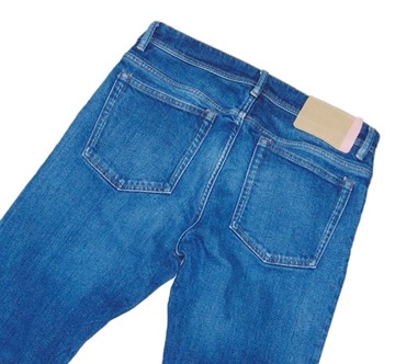 ACNE STUDIOS 'NORTH DARK BLUE' MĘSKIE JEANSY 32/32 SKINNY