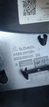 POUZDRO VRSTVA ZRCÁTKO LEVÝ TOYOTA COROLLA E21