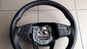 HYUNDAI I10 III 2020 NLINE РУЛЕВОЕ КОЛЕСО С ПОДОГРЕВОМ, КОЖА