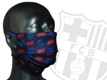 MASECZKA MASKA FC BARCELONA DLA DOROSŁYCH 50 PRAŃ
