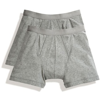 Bokserki Męskie Classic 2pak Light Grey Marl XL