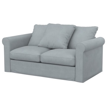 GRONLID Pokrycie sofy 2os, Velvet Silver