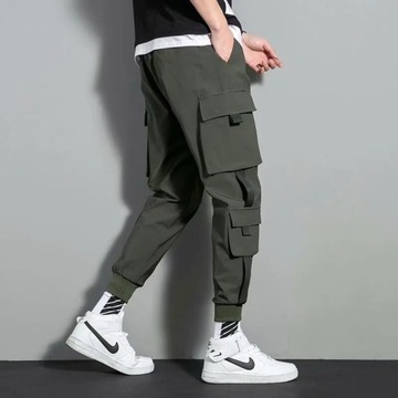 New Men Hip Hop Multi-pockets Cargo Pants joggers