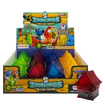 FIGURKI ZOMLINGS 2 - W MIEŚCIE - KRYSZTAŁOWE DOMKI