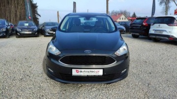 Ford C-MAX II Grand C-MAX Facelifting 1.0 EcoBoost 125KM 2017 Ford Grand C-MAX 1.0i 125kM Klima Asystent Temp.Grzane Kierownica Navi GOT, zdjęcie 1