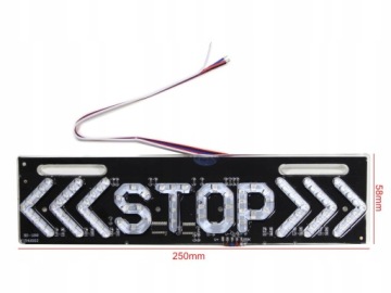 LAMPA LED STOP MULTIKOLOR y