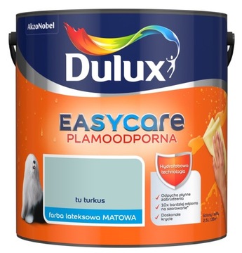 FARBA DULUX EASY CARE - tu turkus, 2.5l