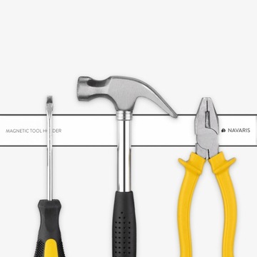 LISTWA MAGNETYCZNA UCHWYT MAGNES NARZĘDZIA 60cm