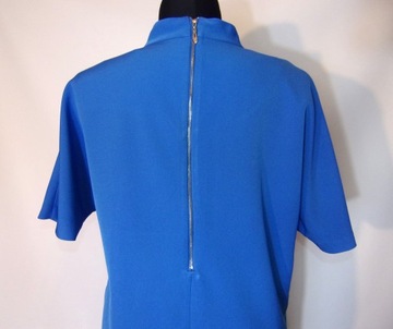 MONNARI sukienka niebieska z kieszeniami 44 plus size