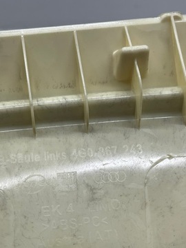 AUDI A6 C7 СЕДАН Накладка на среднюю стойку ЛЕВАЯ ЦЕНТРАЛЬНАЯ S-LINE ЧЕРНАЯ