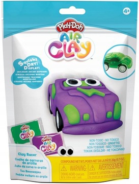Play-Doh Air Clay Racers Autko Fioletowe Masa Plastyczna Zestaw Kreatywny