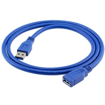 ЭКРАНИРОВАННЫЙ УДЛИНИТЕЛЬНЫЙ КАБЕЛЬ USB 3.0 РАЗЪЕМ 1,5 М