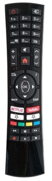 Pilot do TV Hyundai Salora Finlux Orava Gogen RC4390P Wysoka Jakość