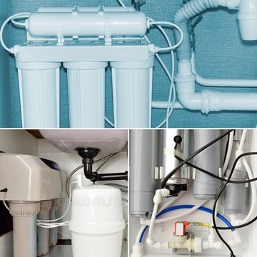 КОМПЛЕКТ ШЛАНГОВ ДЛЯ ПОДКЛЮЧЕНИЯ 1/4 ВПУСКНОЙ ТРУБЫ ВОДЫ К ВОДЯНОМУ ФИЛЬТРУ ХОЛОДИЛЬНИКА