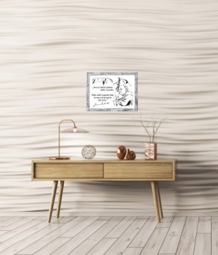 КАРТИНА со св. ИОАНН ПАВЕЛ II 45x35 см