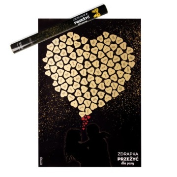 Scratch off Подарок для пары Рождество Санта Клаус