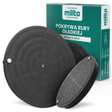 КРЫШКА ГЛАДКОЙ ТРУБЫ 315 ММ ВАЛ ЛЮЗ КАНАЛИЗАЦИЯ ЛЮК