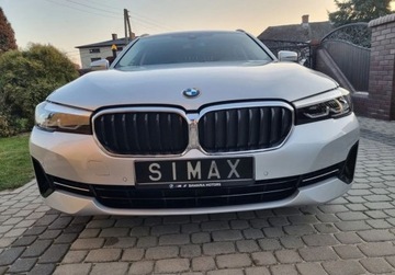 BMW Seria 5 G30-G31 Touring Facelifting 3.0 530d 286KM 2021 BMW Seria 5 Lift 3.0D 286 PS Mild hybrid Zadbane Niski przebieg Serwis ASO, zdjęcie 5