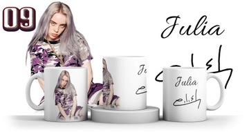 КРУЖКА БИЛЛИ ЭЙЛИШ + ИМЯ + КАРТОН