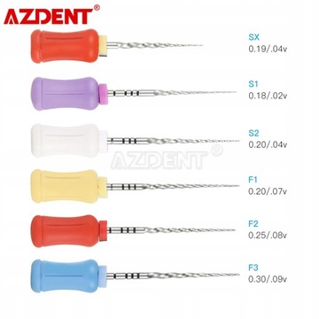 6pcs/Box Dental Endodontics NiTi Hand Use Super