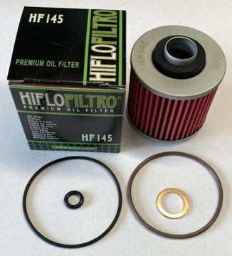 Yamaha XV 750 1100 Virago BT 1100 XVS 1100 Filtr oleju Hiflo uszczelki