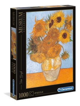 PUZZLE 1000 ELEMENTÓW SŁONECZNIKI CLEMENTONI 31438