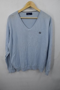 Fred Perry sweter męski XL v-neck