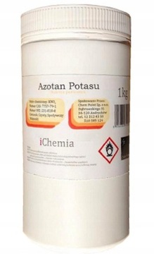 AZOTAN POTASU saletra potasowa SPOŻYWCZA 1kg