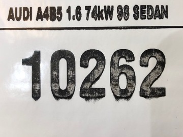 AUDI A4 B5 KUPOLE APARÁT ZAPALOVACÍHO KABEL 1.6B