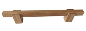 Uchwyt meblowy drewniany Reling dł. 390 roz.320