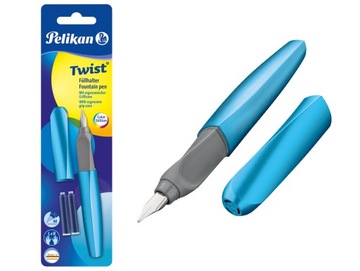 Ручка Pelikan Twist синяя М, для правой и левой руки