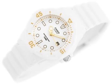 Zegarek damski dziewczęcy Casio LRW-200H-7E2VDF Biały pasek Komunia