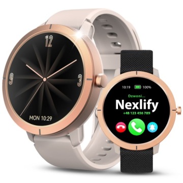 Dámské Chytré Hodinky Menu Pl voděodolné Gps Amoled Puls Sport 4 řemínky
