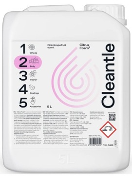 CleanTech CITRUS FOAM PIANA AKTYWNA 5L