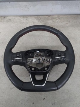 FORD FIESTA MK8 ST-LINE KIEROWNICA SKÓRA IDEALNA