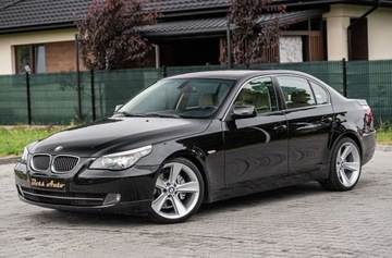 BMW Seria 5 E60 Sedan 530 d 235KM 2008 BMW Seria 5 3.0D 235KM LCI Skora Navi Xenon Alu 19 Serwis Gwarancjia, zdjęcie 5