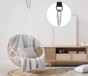 КРЕПЛИТЕЛЬНЫЕ РЕМНИ, ВЕРЕВКИ, ГАМАК, КАЧЕЛИ, КОМПЛЕКТ 2 шт. до 150 кг