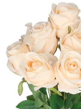 ИСКУССТВЕННЫЕ ЦВЕТЫ РОЗЫ БУКЕТ РОЗ 50СМ