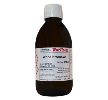 WODA BROMOWA - czysta - 250ml WARCHEM