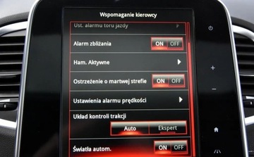 Renault Espace V Van 1.6 Energy dCi 160KM 2017 Renault Espace FULLED skora Blis alusy LINNE ASSIST Idealny GRZANE fotele, zdjęcie 33