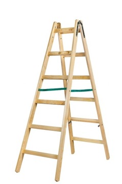 Drabina drewniana STANDARD 182cm 6 stopni (2035)