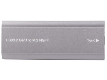 Корпус адаптера накопителя m.2 sata ngff usb 3.1 usb type-c 2230-2280 мм