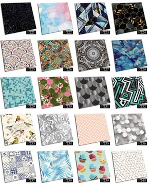 Самоклеящаяся плитка ПВХ 25см Palermo Patchwork