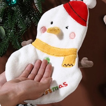 3/1 шт., полотенце для рук Санта-Клауса, рождественские подвесные полотенца