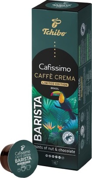 Kapsułki Tchibo Cafissimo Crema Barista Brasil 10 sztuk Limited Edition