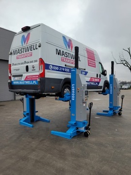 Мобильный колонный подъемник 8,5 т Nortec TIR BUS 4 колонны PK8500W
