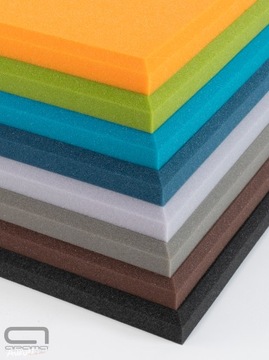 Акустическая панель губчатая поролоновая 3см 25х50 САМОКЛЕЯЩАЯСЯ APAMA