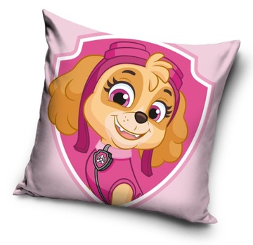 PSI PATROL POSZEWKA NA PODUSZKĘ SKYE PAW PATROL 40x40 cm VELVET