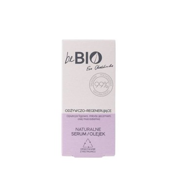 beBIO serum do twarzy odżywczo-regenerujące 30 ml